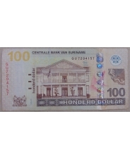 Суринам 100 долларов 2012 GU арт. 4218